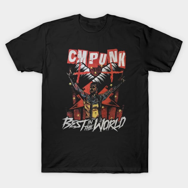 CM Punk Elite Best In The World T-Shirt by Holman